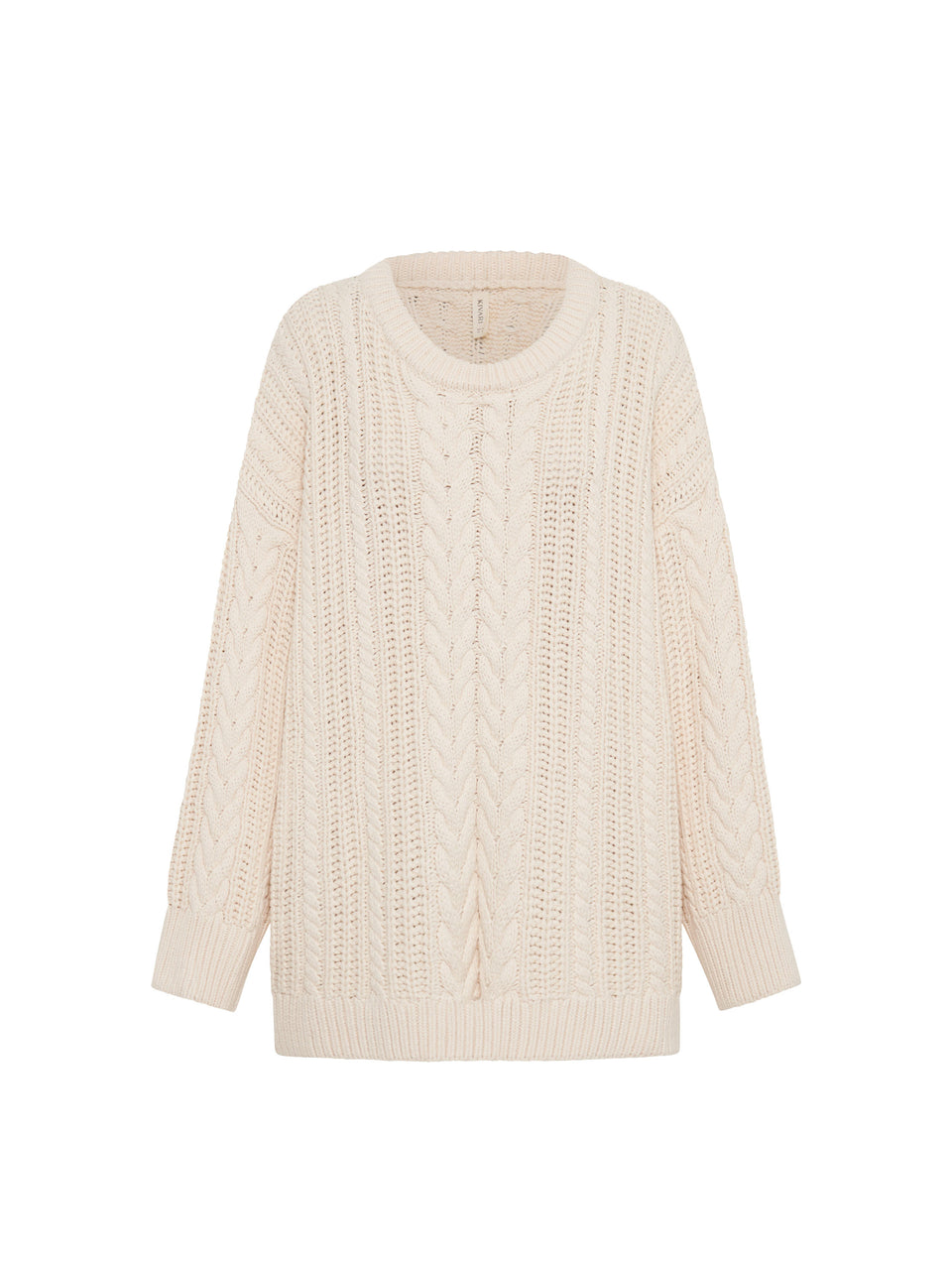 Anastasia Jumper KIVARI | Cream knit jumper