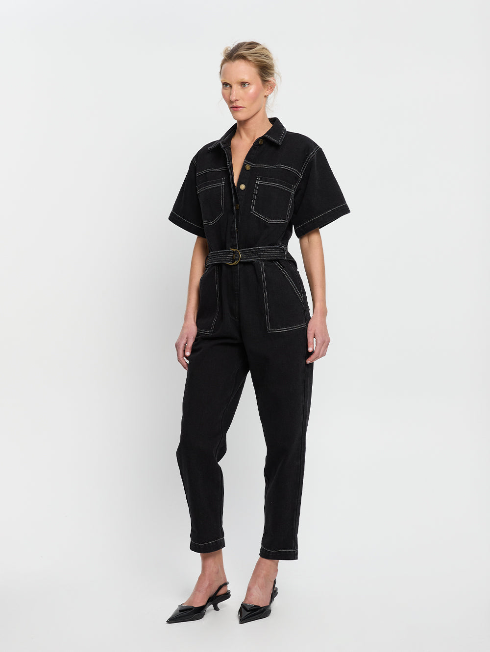 Brae Boilersuit Black KIVARI