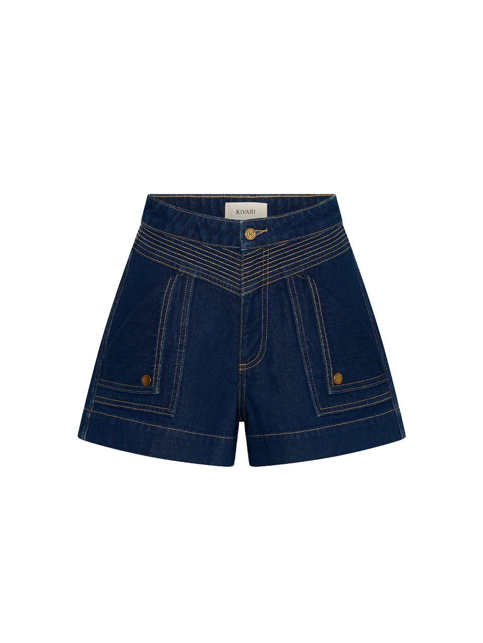 Celene Denim Short - Dark Indigo