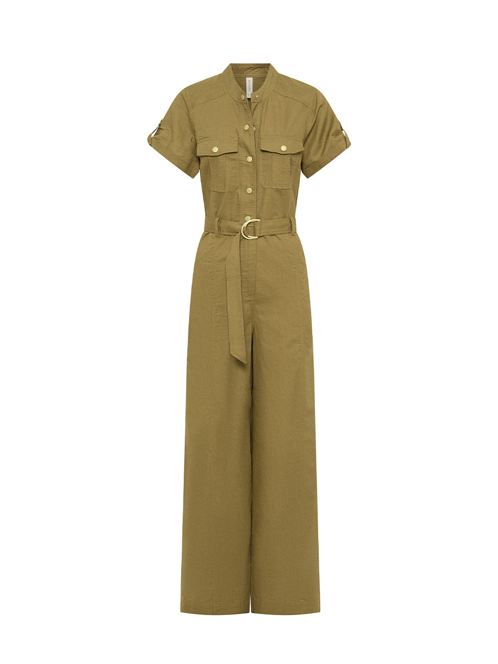 Ebony Jumpsuit Khaki KIVARI