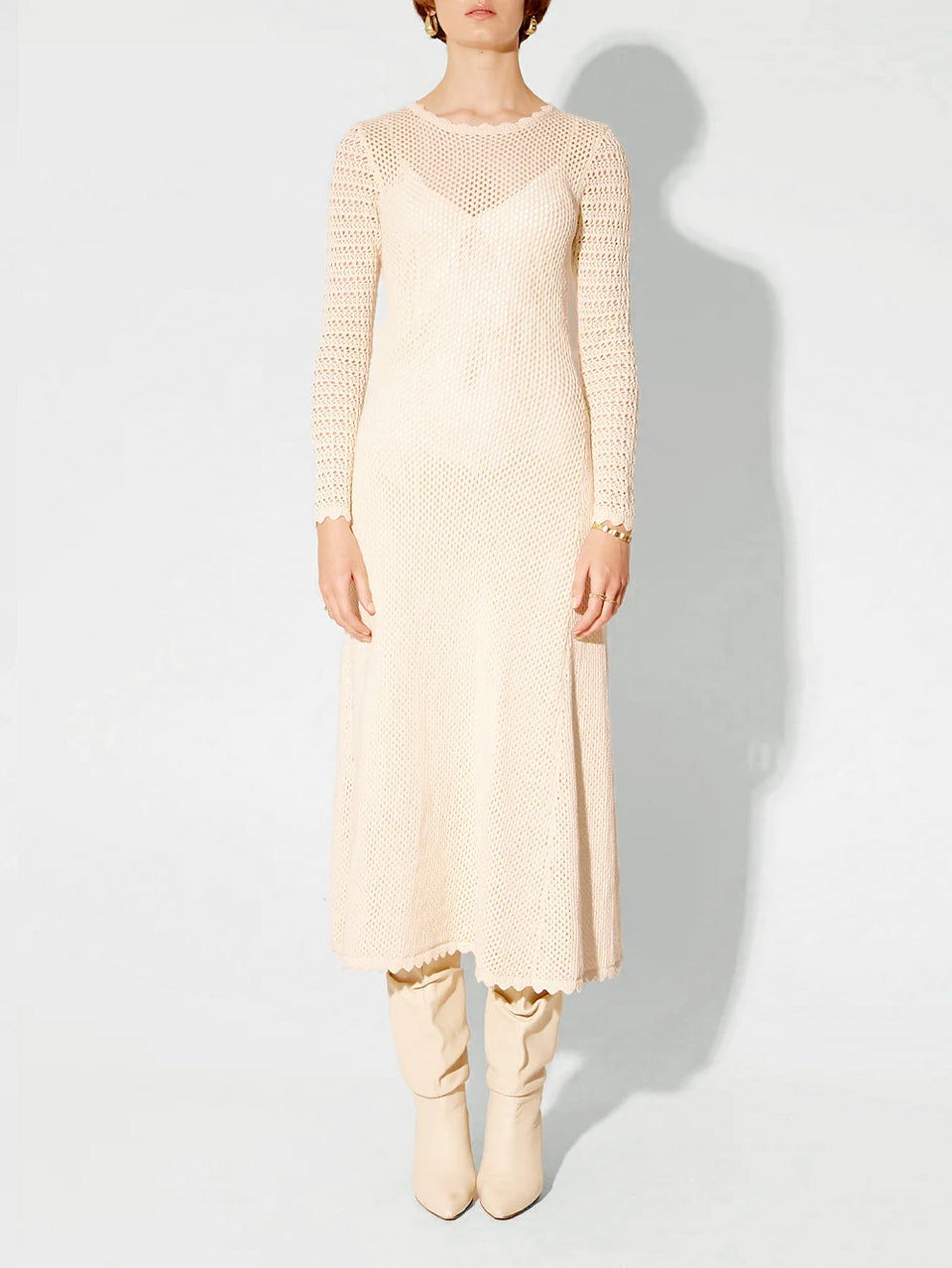 Ingrid Knit Midi Dress