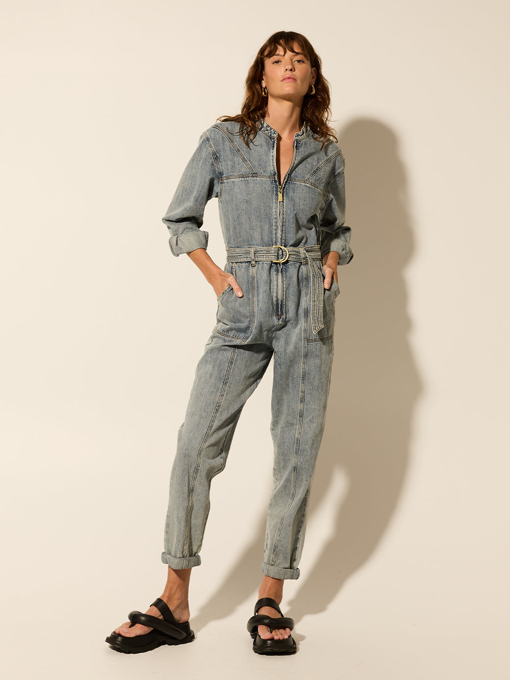 Soft Denim Overalls, Light Blue Jumpsuit With Pocket , Adjust Belt Pants  for Women - Etsy Australia
