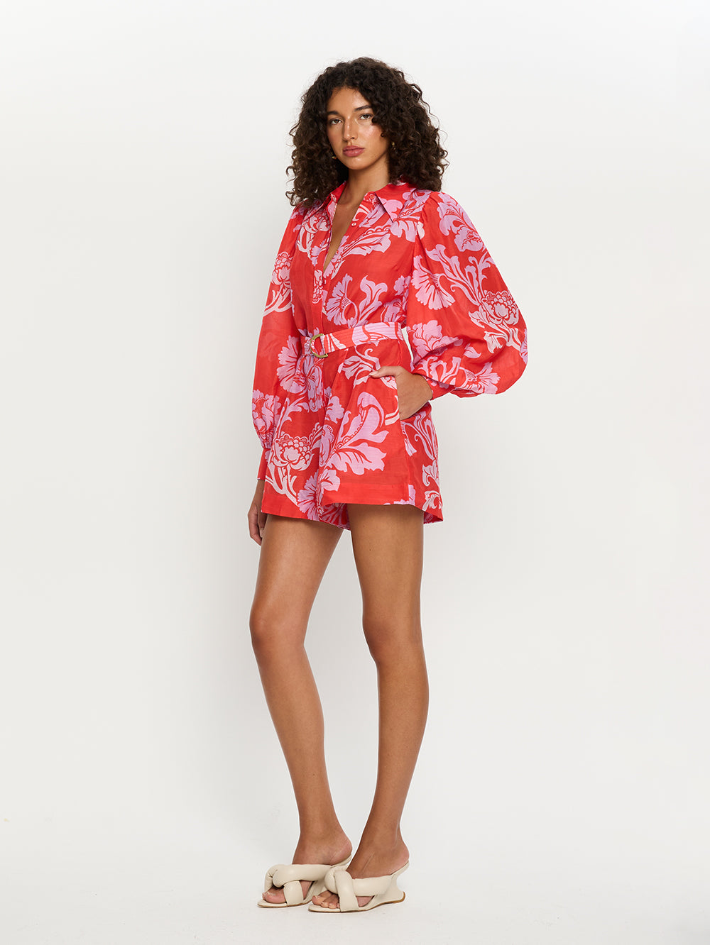 Red playsuit australia on sale