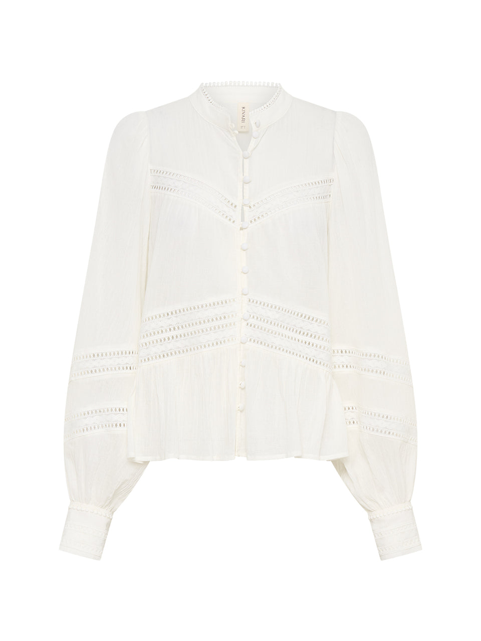 Tana Blouse White KIVARI | White blouse